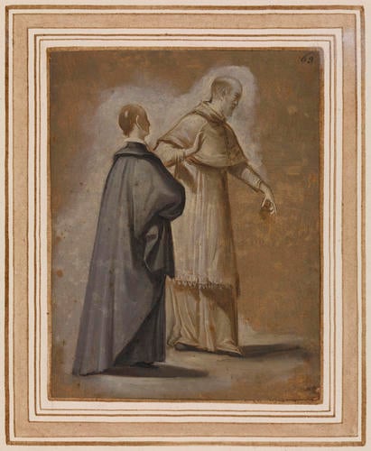 St Francis and another Ecclesiastic St Francis and another Ecclesiastic