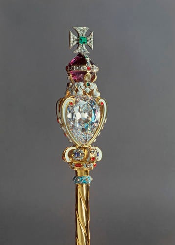 The Sovereign's Sceptre with Cross