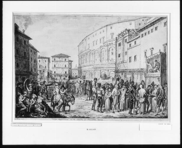 Piazza Montanara at the Theatre of Marcellus, Rome