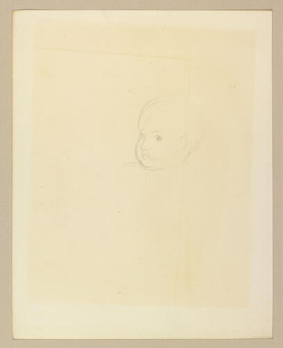 Master: Princess Victoria's folder of sketches
Item: A baby
