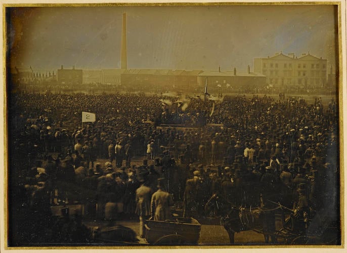 The Chartist Meeting on Kennington Common, 10 April 1848 The Chartist Meeting on Kennington Common, 10 April 1848