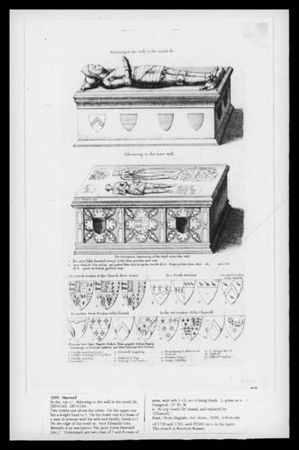 Tomb of Harewell at Wootton-Wawen