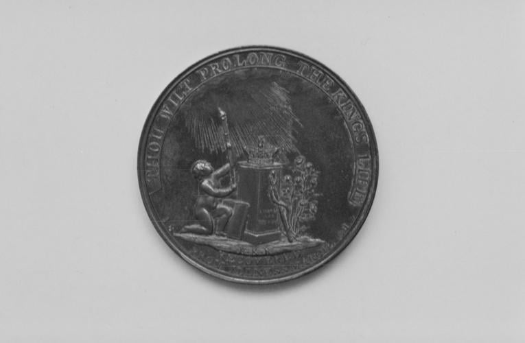 Great Britain. Medal commemorating the Recovery of King George III from illness, 1801 Great Britain. Medal commemorating the Recovery of King George III from illness, 1801