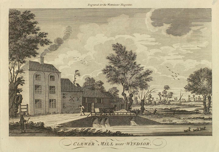 Clewer Mill near Windsor