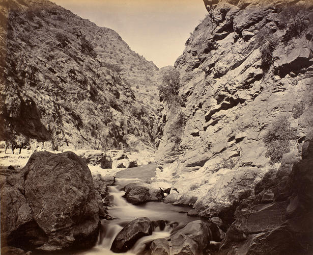 Gorge below the Fort of Ali Masjid