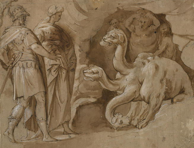 Aeneas and the Sibyl at the Gates of Avernus Aeneas and the Sibyl at the Gates of Avernus