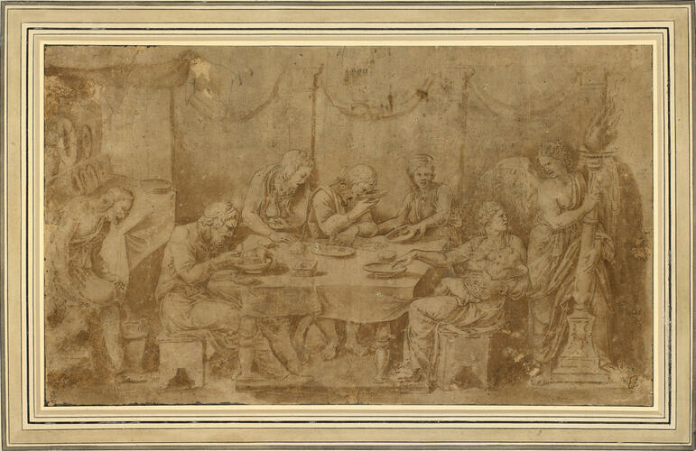 A family meal ('Il Convito') A family meal ('Il Convito')