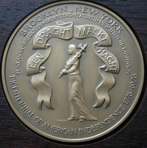 U. S. A. Medal commemorating the Bicentenary of the Independence of America, 1976 U. S. A. Medal commemorating the Bicentenary of the Independence of America, 1976