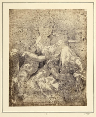 The Virgin and Child with the Infant Baptist The Virgin and Child with the Infant Baptist