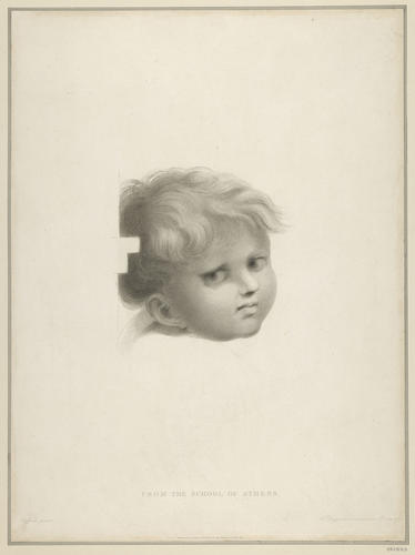 Head of a child [from 'The School of Athens']