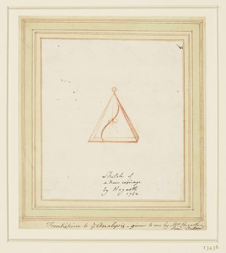 A vignette for the frontispiece of the 'The Analysis of Beauty' A vignette for the frontispiece of the 'The Analysis of Beauty'