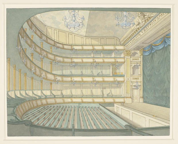 Interior of the Theatre Royal Covent Garden