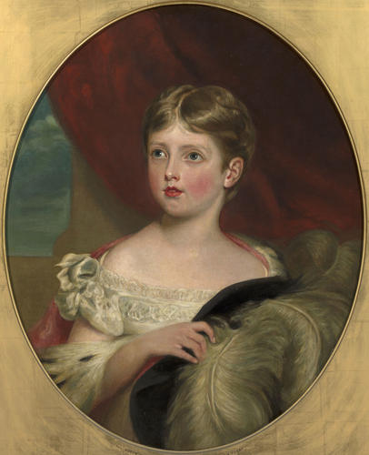 Queen Victoria (1819-1901) when Princess
