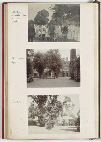 Page 20 of Queen Mary's Album, vol. 14 (28th March 1908 - 13th November 1909) Page 20 of Queen Mary's Album, vol. 14 (28th March 1908 - 13th November 1909)