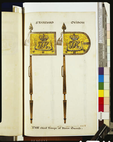 Drawings of the Colours and Standards of the British Army : Tempore James II &c. &c. &c Drawings of the Colours and Standards of the British Army : Tempore James II &c. &c. &c