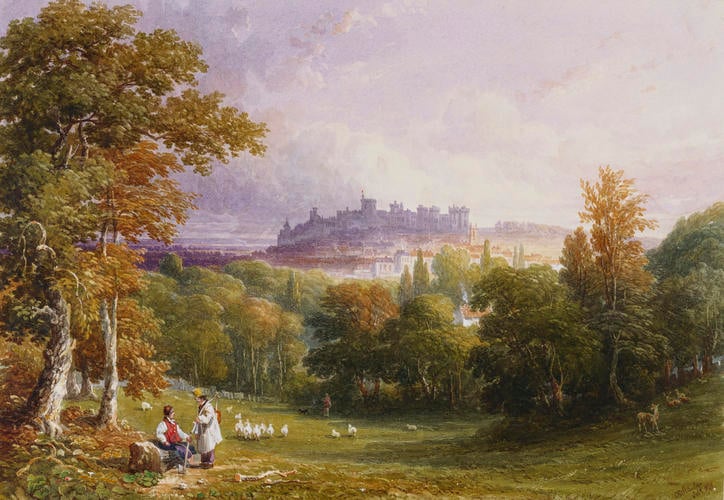 Windsor Castle from St Leonard's Hill
