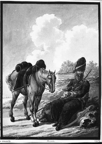 Russian Army. Private, Cossack Regiments Russian Army. Private, Cossack Regiments