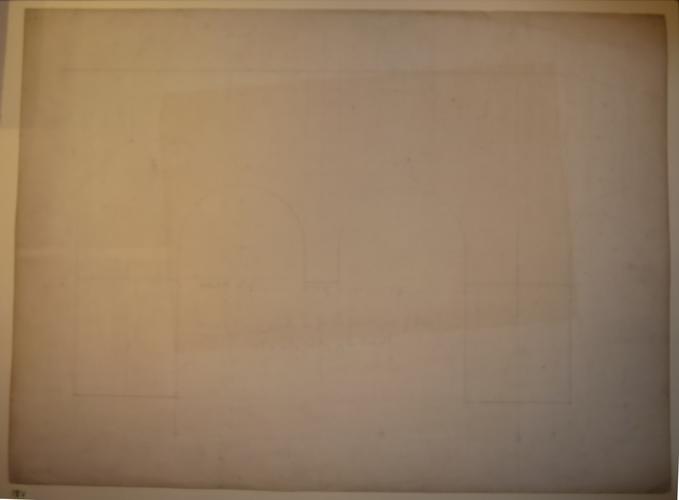St Mildred's church, Whippingham: detail drawing no. 8 (nave and transept windows)
