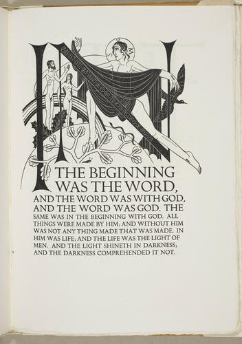 The Four Gospels of the Lord Jesus Christ, according to the Authorized version of King James I ; illustrated by Eric Gill