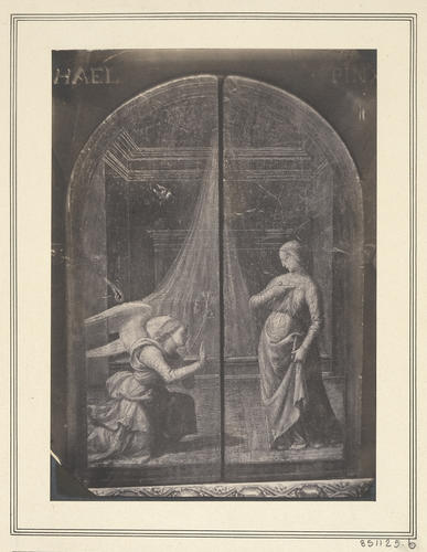 Master: Set of four photographs of a Triptych
Item: The Annunciation