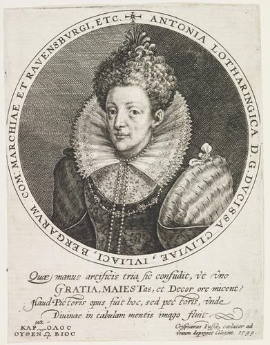 Antoinia de Lorraine, Duchess of Jülich, Cleves and Berg