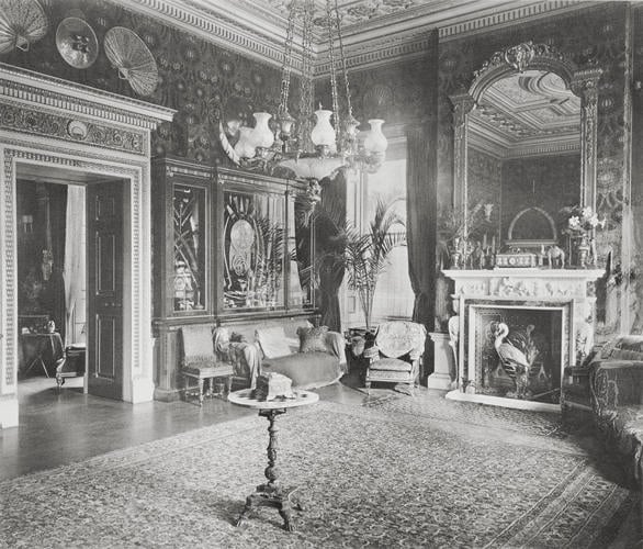 The Indian Room, Marlborough House. [Marlborough House, c. 1890s. Volume B]