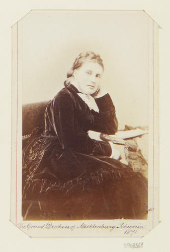 The Grand Duchess of Mecklenburg-Schwerin (1854-1920) The Grand Duchess of Mecklenburg-Schwerin (1854-1920)