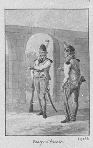 Batavian Republic Troops. Dragoon Privates