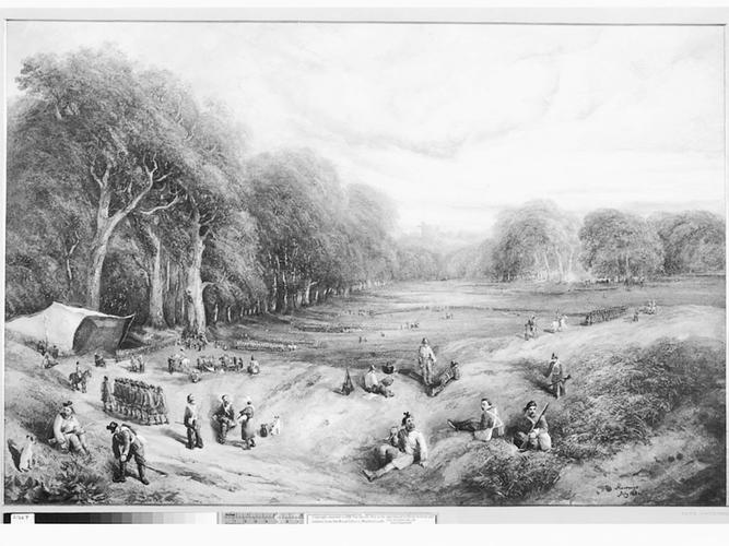 The Volunteer Review in Windsor Great Park