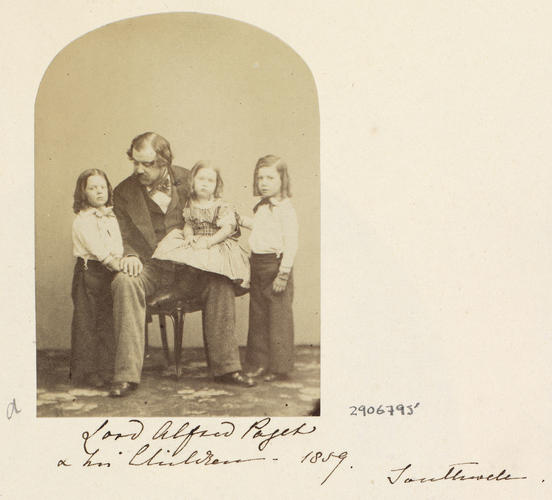 Lord Alfred Paget and his children Lord Alfred Paget and his children