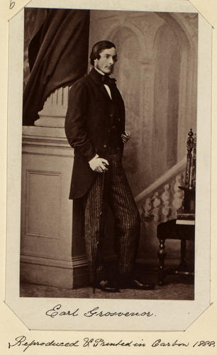 Hugh Lupus Grosvenor, 1st Duke of Westminster (1825-99) when Earl Grosvenor Hugh Lupus Grosvenor, 1st Duke of Westminster (1825-99) when Earl Grosvenor