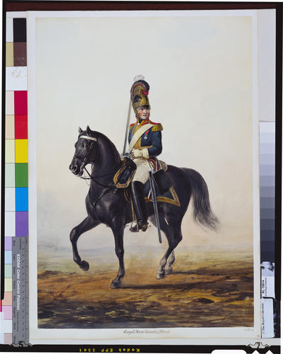 British Army. Senior Non-Commissioned Officer, Royal Horse Guards (The Blues). About 1816