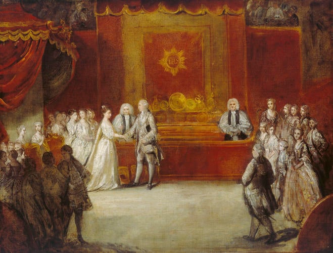 The Marriage of George III