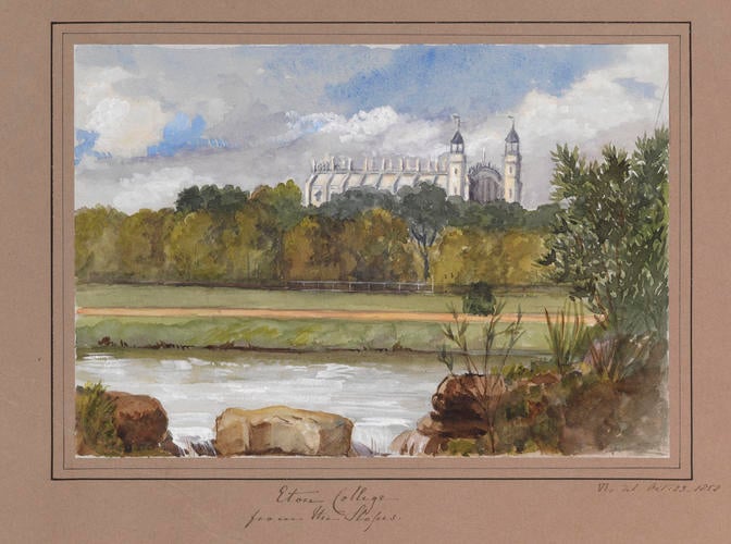 Master: Queen Victoria's Sketchbook 1848-1854
Item: Eton College