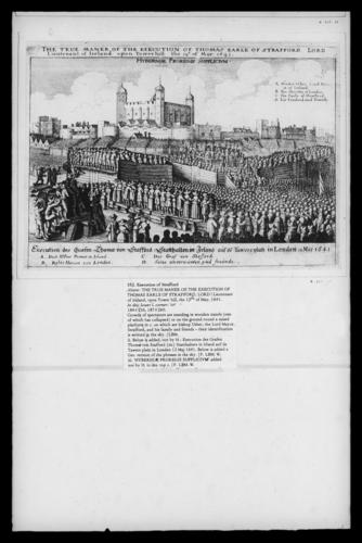 Execution of Strafford Execution of Strafford