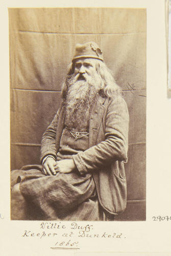 Willie Duff, Keeper at Dunkeld, 1865 [Photographic Portraits Vol. 4/62 1861-1876]