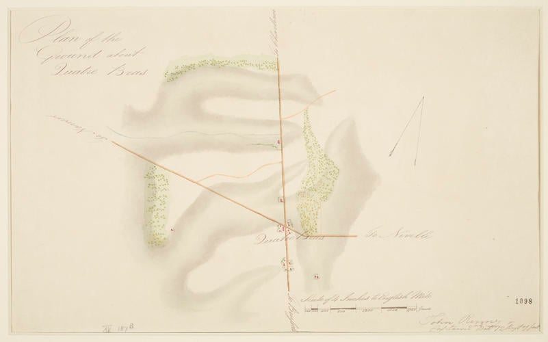 Plan of the Ground about Quatre Bras. . . 16 June 1815 Plan of the Ground about Quatre Bras. . . 16 June 1815