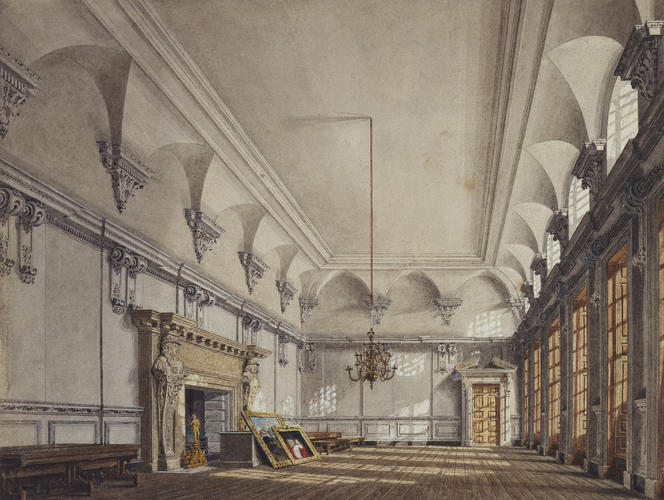 Hampton Court Palace: The Queen’s Guard Chamber Hampton Court Palace: The Queen’s Guard Chamber