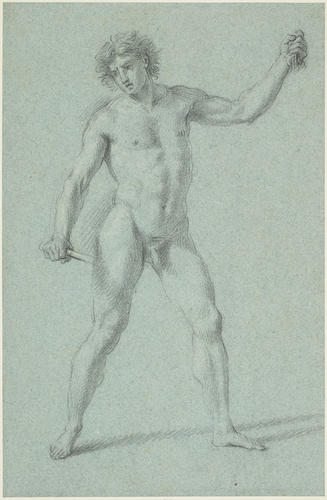A standing male nude A standing male nude