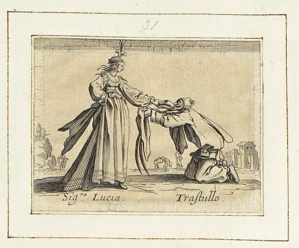 Master: Balli di Sfessania
Item: Signora Lucia and Trastullo