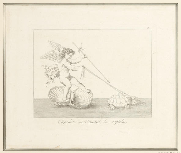 Master: Decoration of Cardinal Bibbiena's stufetta in the Vatican
Item: Cupid commanding the reptiles Master: Decoration of Cardinal Bibbiena's stufetta in the Vatican
Item: Cupid commanding the reptiles