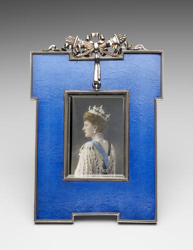 Frame with a miniature of Queen Alexandra (1844-1925)