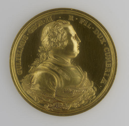 Medal commemorating the Battle of Culloden Medal commemorating the Battle of Culloden