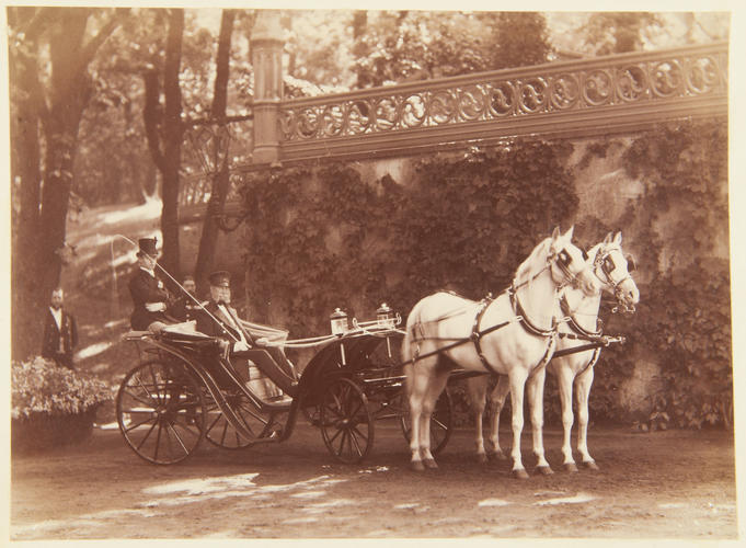 William Emperor of Germany. Schloss Babelsberg, August 1884. [Album: Photographic Portraits Vol. 5/63 1875-1889]
