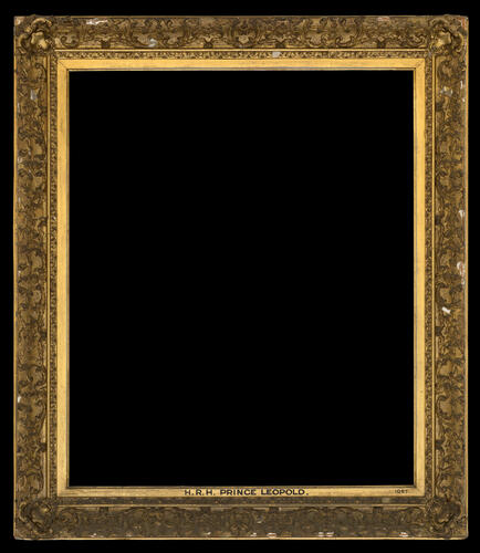 Frame for RCIN 403583, Middleton, Prince Leopold Frame for RCIN 403583, Middleton, Prince Leopold