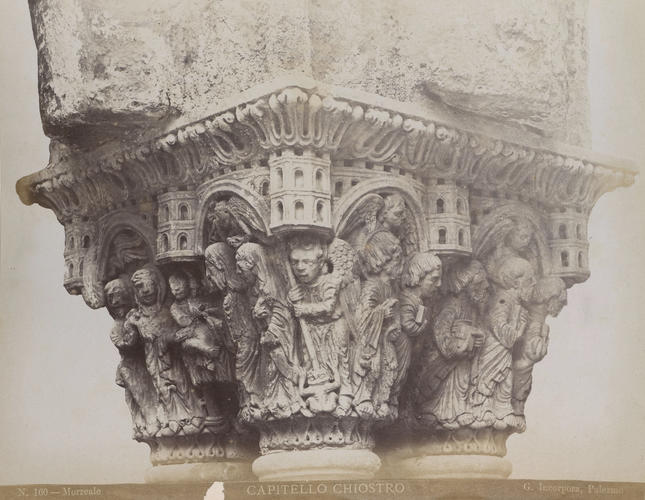 Monreale: capitello chiestro