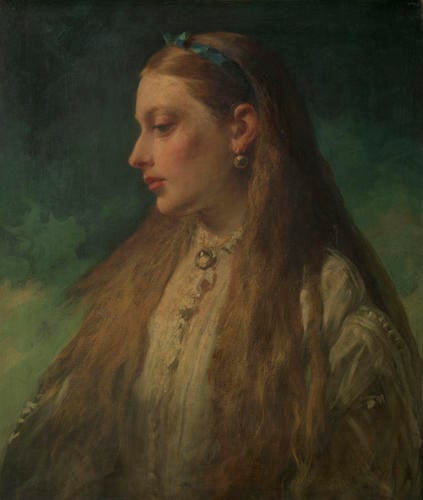 Princess Beatrice (1857-1944), later Princess Henry of Battenberg Princess Beatrice (1857-1944), later Princess Henry of Battenberg