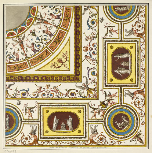 Design for a ceiling (Villa Farnese, Caprarola) Design for a ceiling (Villa Farnese, Caprarola)
