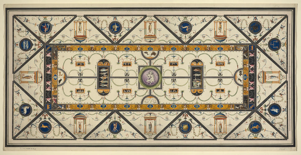[Ceiling of the Villa Madama, after Raphael]