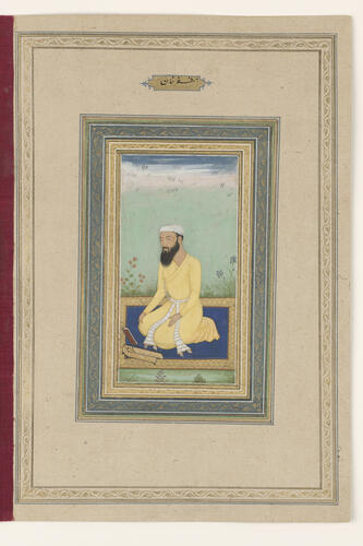 Master: Album of Mughal Portraits
Item: Portrait of Muzafar Khan
